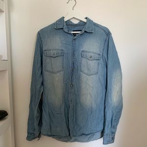 Men’s Denim Button up